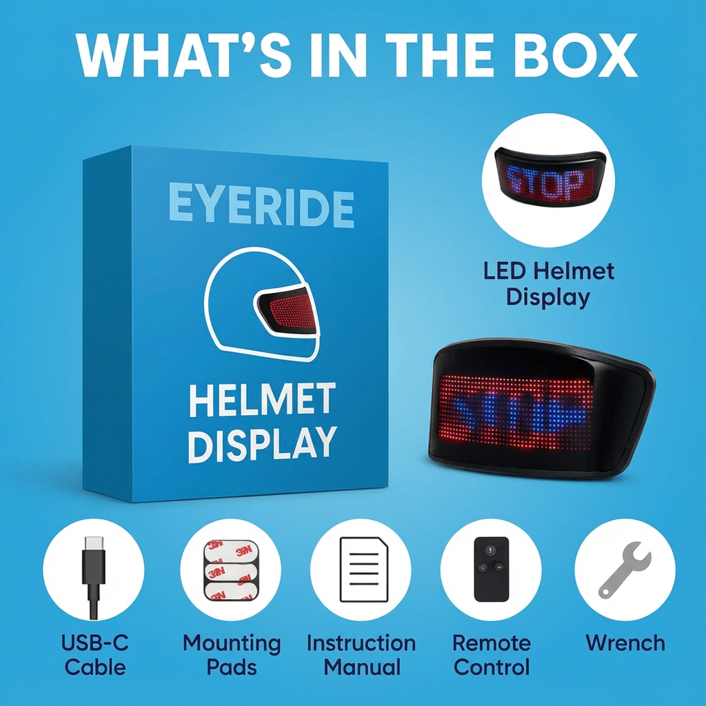 EyeRide Helmet Display